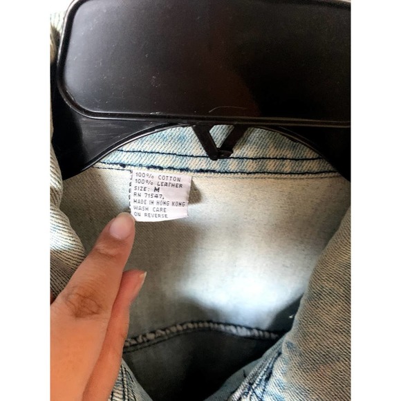 RARE Vintage 90's Denim Jacket - Picture 4 of 4